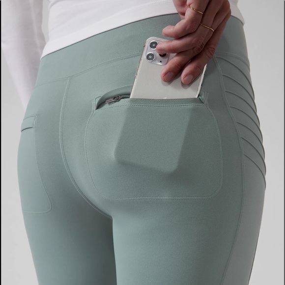 Athleta Moto Tight in Minimalistic Grey - Picture 6 of 11